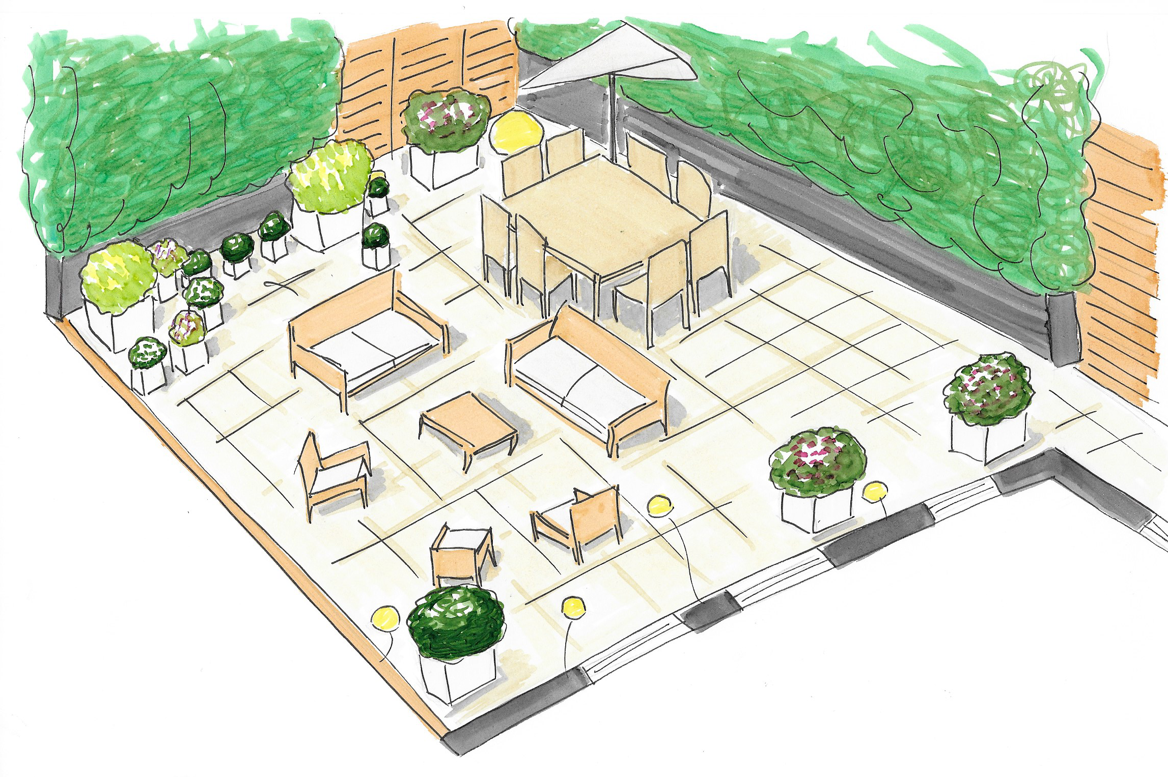 Terrasse Extérieur Image