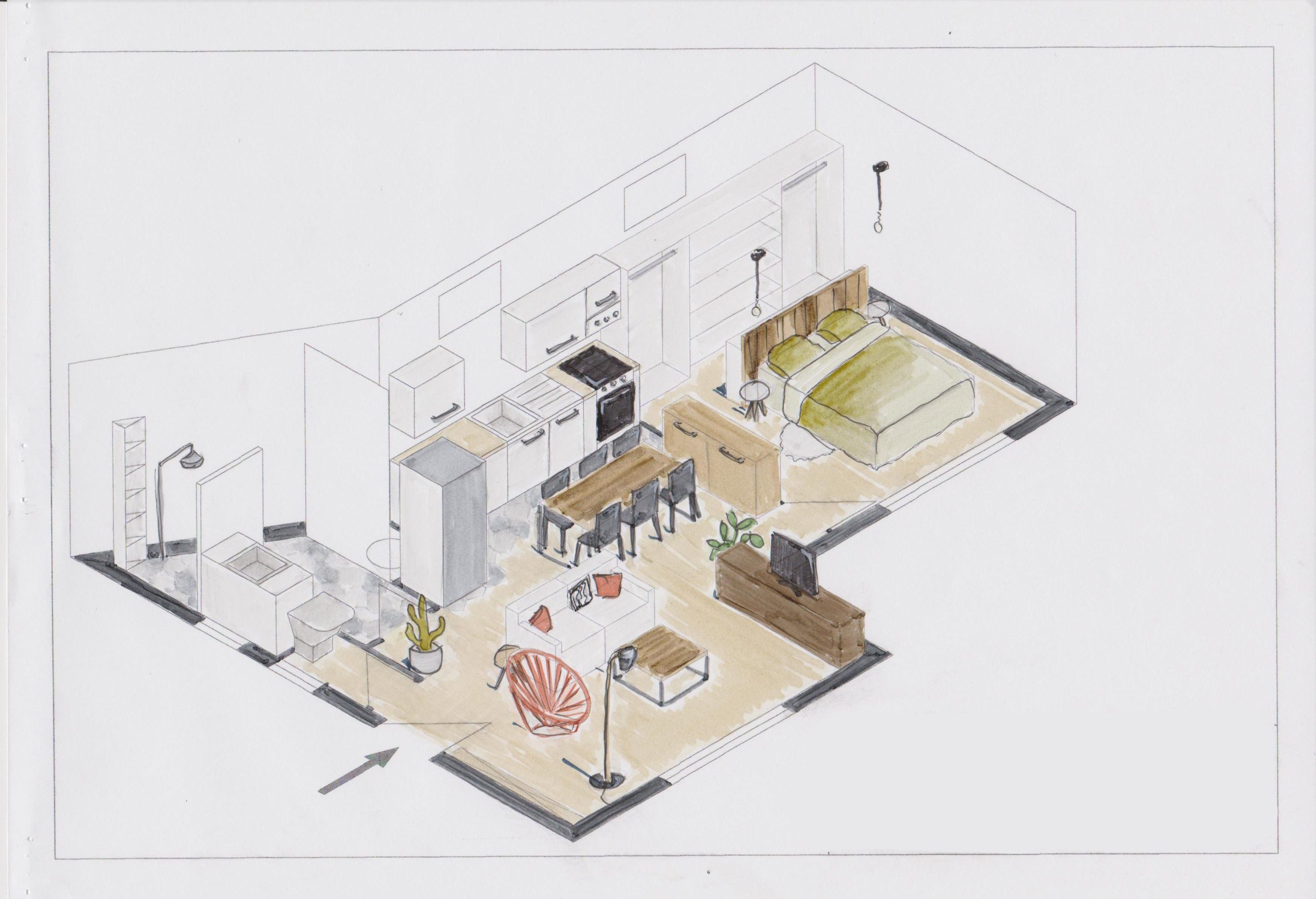 Transformation d&rsquo;un Garage en T2 Image